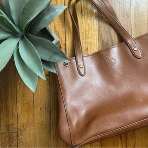 Ralph Lauren Leather Tote